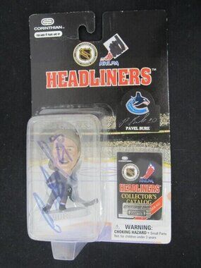 Pavel Bure signed NHLPA HEADLINDERS - 1996 SIGNATURE SERIES w/COA